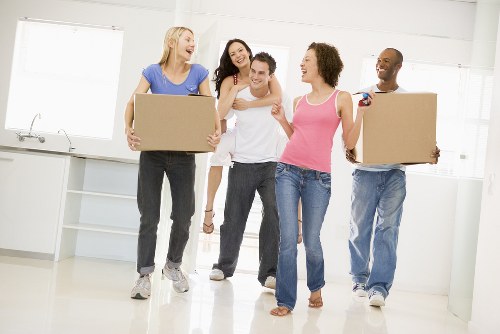 Removal team helping with a local home move in Abbeywood