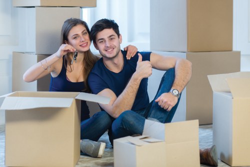 Boxes and packing supplies for local Abbeywood moving and storage needs