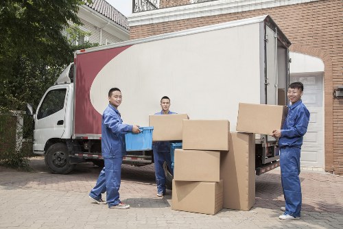Careful transport of household items during an Abbeywood move