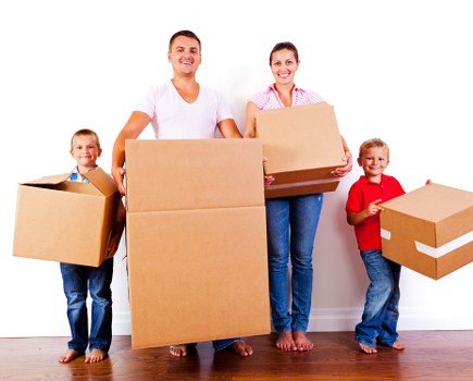 Removals team working in Abbeywood on a residential move