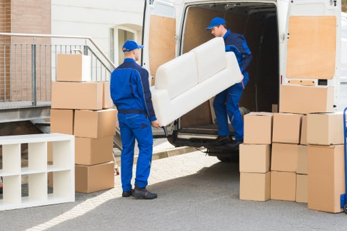 Piano delivery and placement at a home or venue in Abbeywood